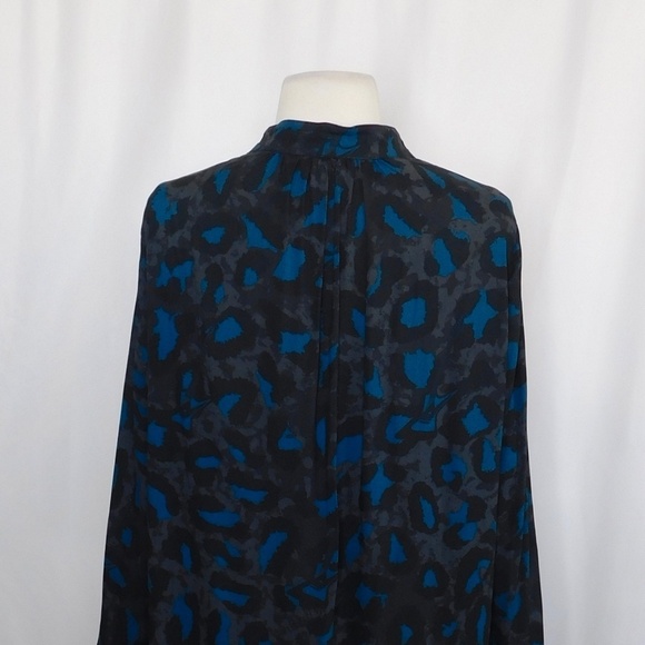 ZADIG & VOLTAIRE Tink Tunic Top Leopard Guitar Print Animal Cheetah Small - Picture 9 of 12